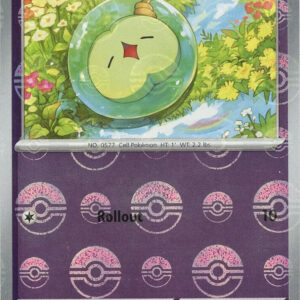 Solosis (Poke Ball Pattern) 037/086 Holofoil SV: Black Bolt
