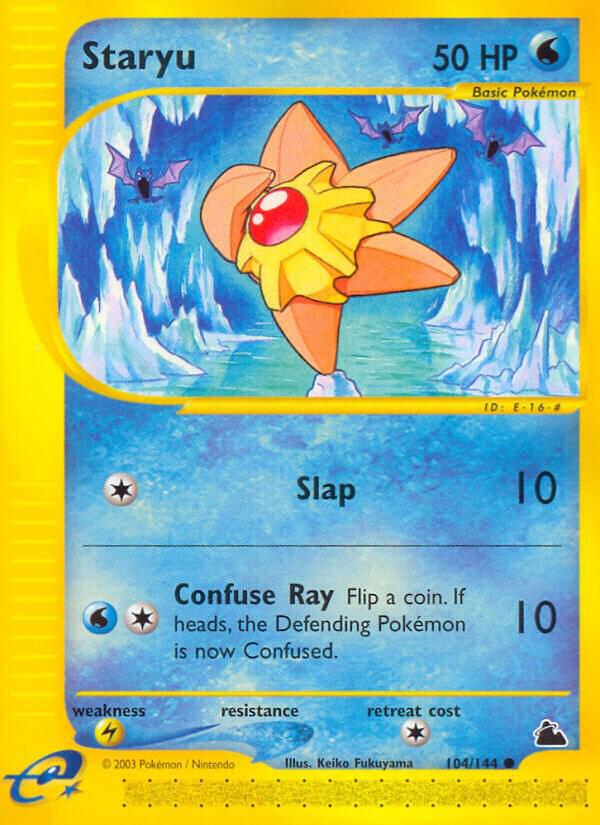 Staryu (104) 104/144 Reverse Holofoil Skyridge
