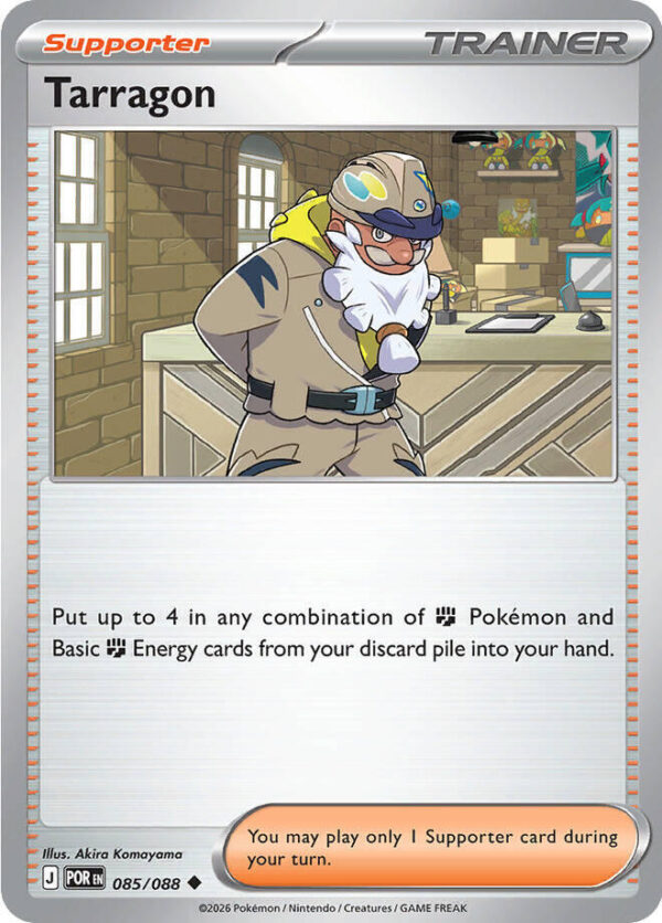 Tarragon 085/088 Reverse Holofoil ME03: Perfect Order Tarragon 085/088 Reverse Holofoil ME03: Perfect Order