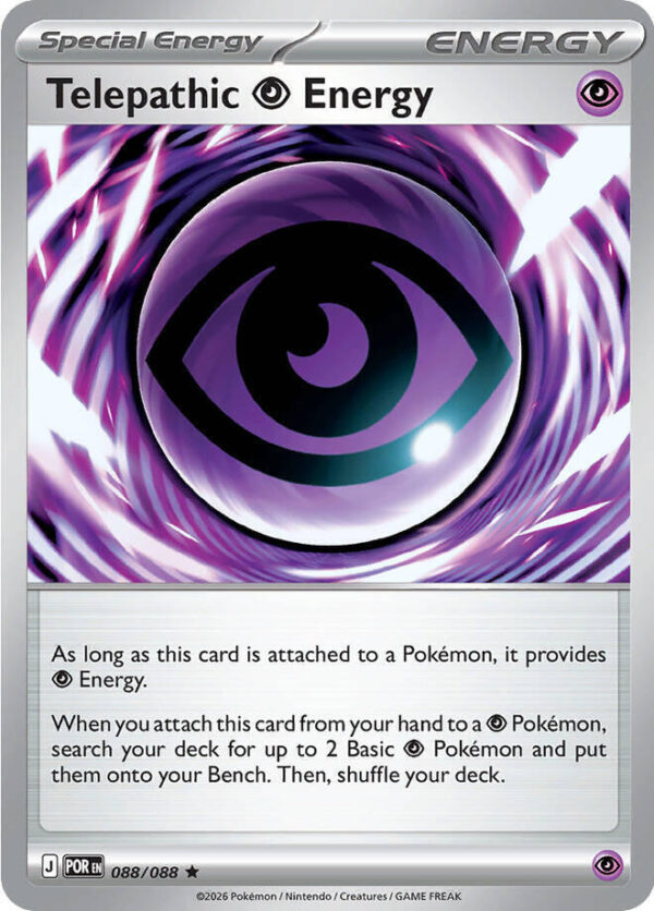 Telepathic Psychic Energy 088/088 Reverse Holofoil ME03: Perfect Order