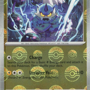 Thundurus (Poke Ball Pattern) 033/086 Holofoil SV: Black Bolt