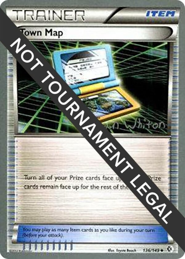 Town Map 2013 (Ian Whiton) 136/149 Normal World Championship Decks Town Map 2013 (Ian Whiton) 136/149 Normal World Championship Decks