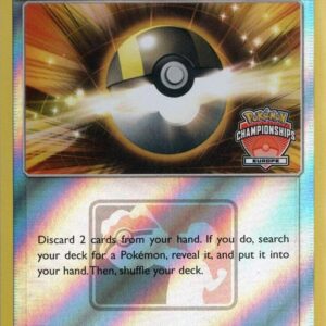 Ultra Ball 135/149 (Europe Championships) Reverse Holofoil League & Championship Cards