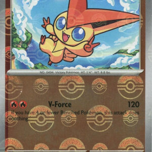 Victini (Poke Ball Pattern) 012/086 Holofoil SV: Black Bolt