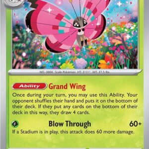 Vivillon 009/088 Reverse Holofoil ME03: Perfect Order Vivillon 009/088 Reverse Holofoil ME03: Perfect Order