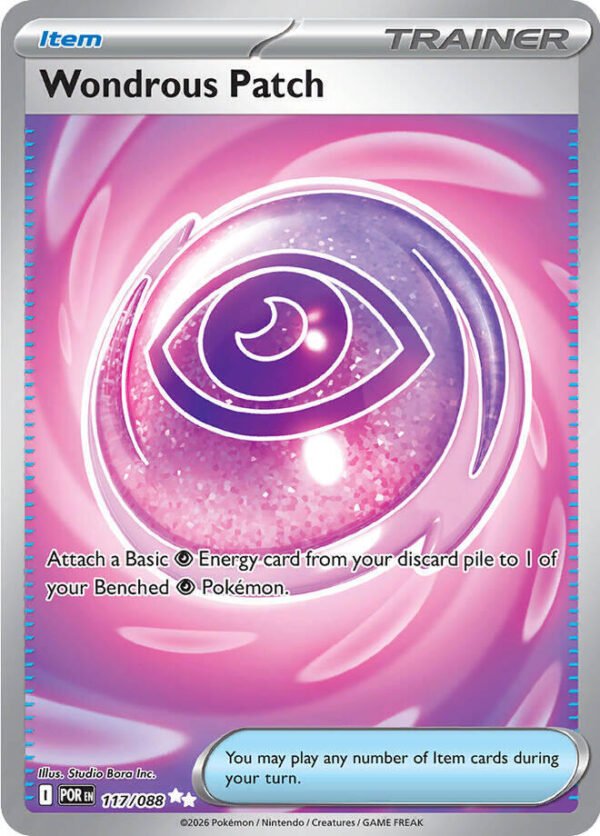 Wondrous Patch 117/088 Holofoil ME03: Perfect Order Wondrous Patch 117/088 Holofoil ME03: Perfect Order