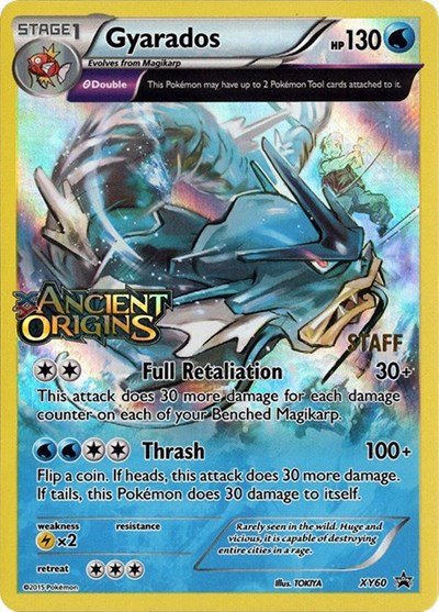 Gyarados - XY60 (Prerelease) [Staff] | XY60 | Holofoil | XY Promos
