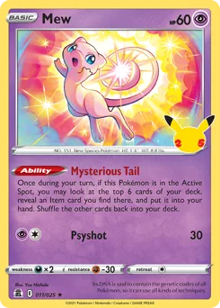 Mew | 2023 (Tord Reklev) | 011/025 | Normal | World Championship Decks