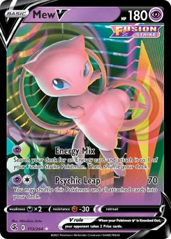 Mew V | 2023 (Vance Kelley) | 113/264 | Normal | World Championship Decks