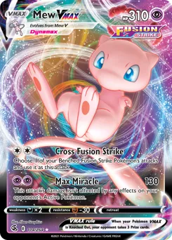 Mew VMAX | 2023 (Vance Kelley) | 114/264 | Normal | World Championship Decks