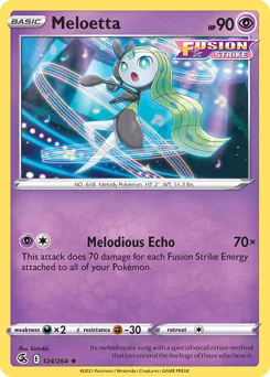 Meloetta | 2023 (Vance Kelley) | 124/264 | Normal | World Championship Decks