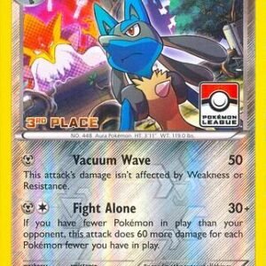 Lucario - 63/124 (Pokemon League) [3rd Place] | 063/124 | Reverse Holofoil | League & Championship Cards