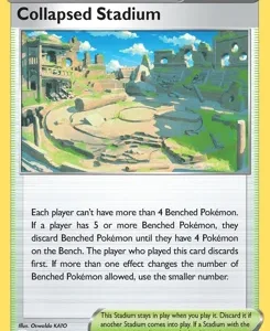 Collapsed Stadium | 2023 (Gabriel Fernandez) | 137/172 | Normal | World Championship Decks