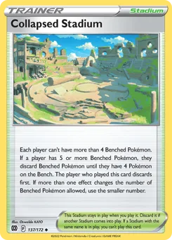 Collapsed Stadium | 2023 (Gabriel Fernandez) | 137/172 | Normal | World Championship Decks