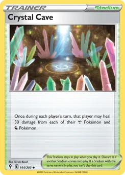 Crystal Cave | 2023 (Vance Kelley) | 144/203 | Normal | World Championship Decks