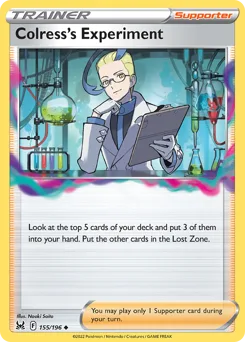 155.png Colress's Experiment | 2023 (Shao Tong Yen) | 155/196 | Normal | World Championship Decks