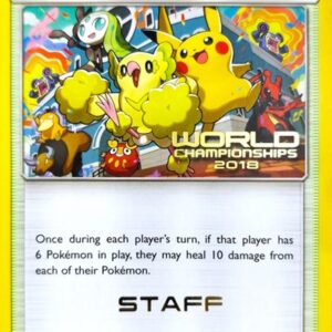 Champions Festival - SM148 (World Championships 2018) [Staff] | SM148 | Normal | SM Promos
