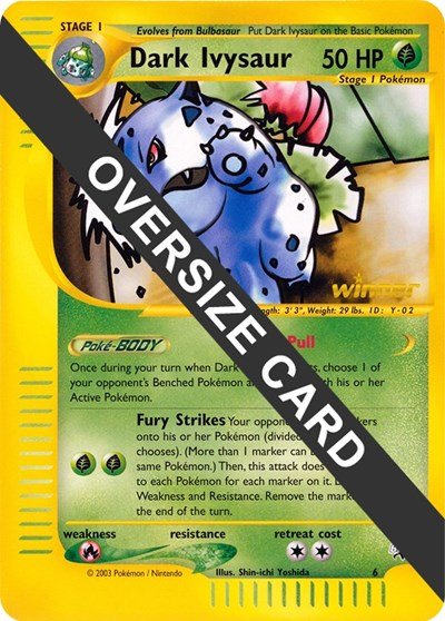 Dark Ivysaur - 6 (Best of Game 6 Promo) | 006 | Normal | Jumbo Cards