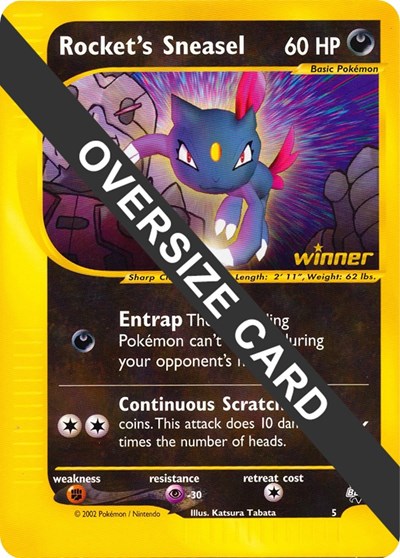 Rocket's Sneasel - 5 | 005 | Normal | Jumbo Cards