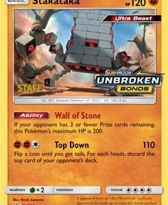 Stakataka - SM180 (Prerelease) [Staff] | SM180 | Holofoil | SM Promos