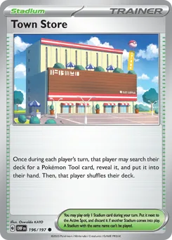Town Store | 2024 (Jesse Parker) | 196/197 | Normal | World Championship Decks