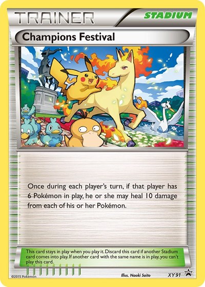 Champions Festival (2015) | XY91 | Normal | XY Promos