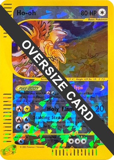 Ho-oh - 11/12 (Box Topper) | 011/012 | Reverse Holofoil | Jumbo Cards