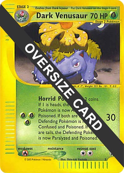 Dark Venusaur - 7 (Best of Game 7 Promo) | 007 | Normal | Jumbo Cards