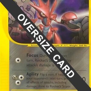 Rocket's Scizor - 4 | 004 | Holofoil | Jumbo Cards