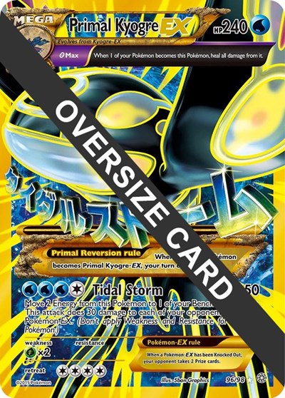 Primal Kyogre EX - 96/98 | 096/098 | Holofoil | Jumbo Cards