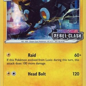 Luxray - SWSH023 (Prerelease) [Staff] | SWSH023 | Holofoil | SWSH: Sword & Shield Promo Cards