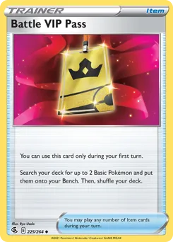 225-2.png Battle VIP Pass | 2023 (Vance Kelley) | 225/264 | Normal | World Championship Decks
