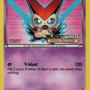 Victini | 43/101 (Prerelease) [Staff] | Holofoil | Black and White Promos