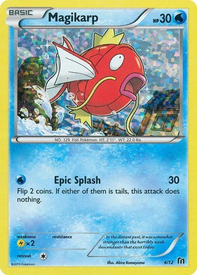 Magikarp - 4/12 | 004/012 | Holofoil | McDonald's Promos 2016