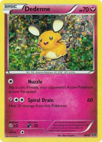 275066_400w Dedenne - 10/12 | 010/012 | Holofoil | McDonald's Promos 2016