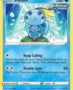Sobble | 2022 (Rikuto Ohashi) | 041/198 | Normal | World Championship Decks