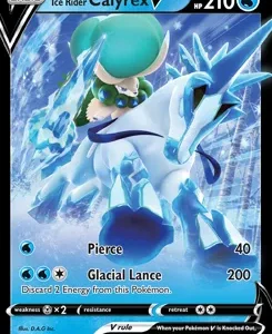 Ice Rider Calyrex V | 2022 (Rikuto Ohashi) | 045/198 | Normal | World Championship Decks