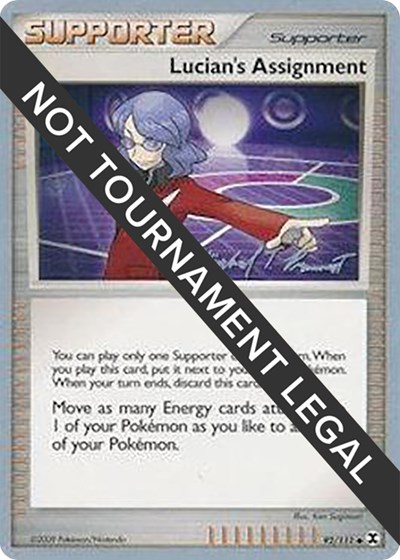 Lucian's Assignment - 2010 (Michael Pramawat) | 92/111 | Normal | World Championship Decks