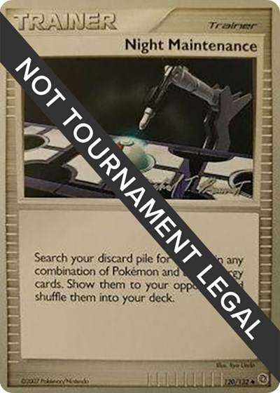 Night Maintenance - 2010 (Michael Pramawat) | 120/132 | Normal | World Championship Decks