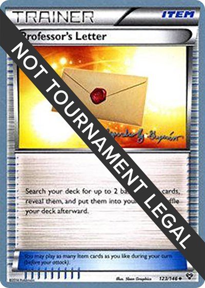 Professor's Letter - 2015 (Alejandro Ng-Guzman) | 123/146 | Normal | World Championship Decks