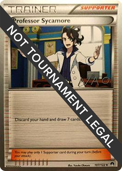 Professor Sycamore - 2018 (Naohito Inoue) | 107/122 | Normal | World Championship Decks