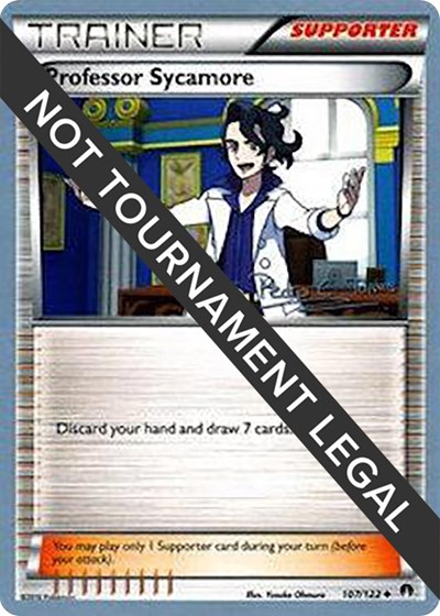 Professor Sycamore - 2018 (Pedro Eugenio Torres) | 107/122 | Normal | World Championship Decks