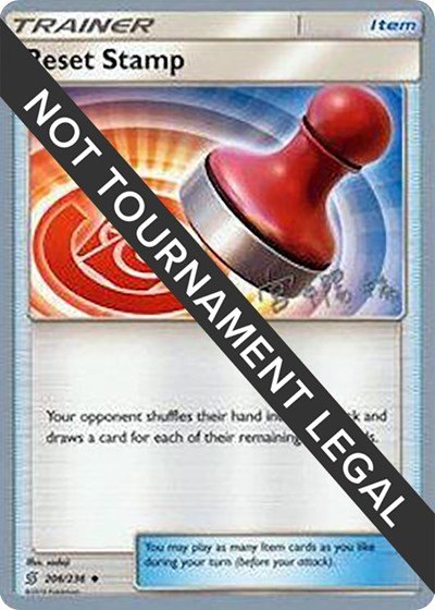 482105_400w Reset Stamp - 2019 (Haruki Miyamoto) | 206/236 | Normal | World Championship Decks