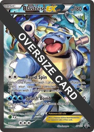 542981_400w Blastoise EX - XY122 | XY122 | Holofoil | Jumbo Cards