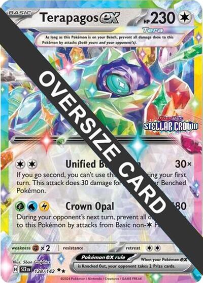Terapagos ex - 128/142 | 128/142 | Holofoil | Jumbo Cards