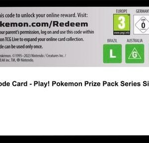 Code Card - Play! Pokemon Prize Pack Series Six | Normal | Prize Pack Series Cards