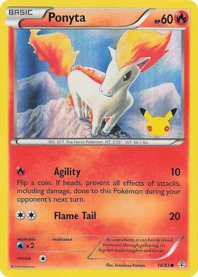 635612_400w Ponyta (UK Exclusive Promo) | 014/083 | Holofoil | Miscellaneous Cards & Products