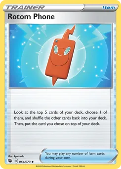 Rotom Phone | 2022 (Andre Chiasson) | 064/073 | Normal | World Championship Decks