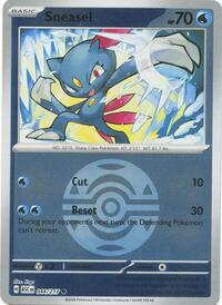 Sneasel (Dusk Ball) | 044/217 | Reverse Holofoil | ME: Ascended Heroes