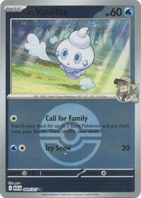 N's Vanillite (Poke Ball) | 049/217 | Reverse Holofoil | ME: Ascended Heroes